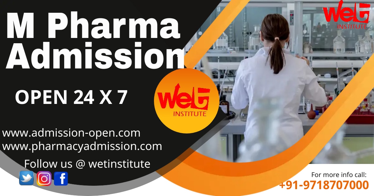 M.Pharma Admissions 2025