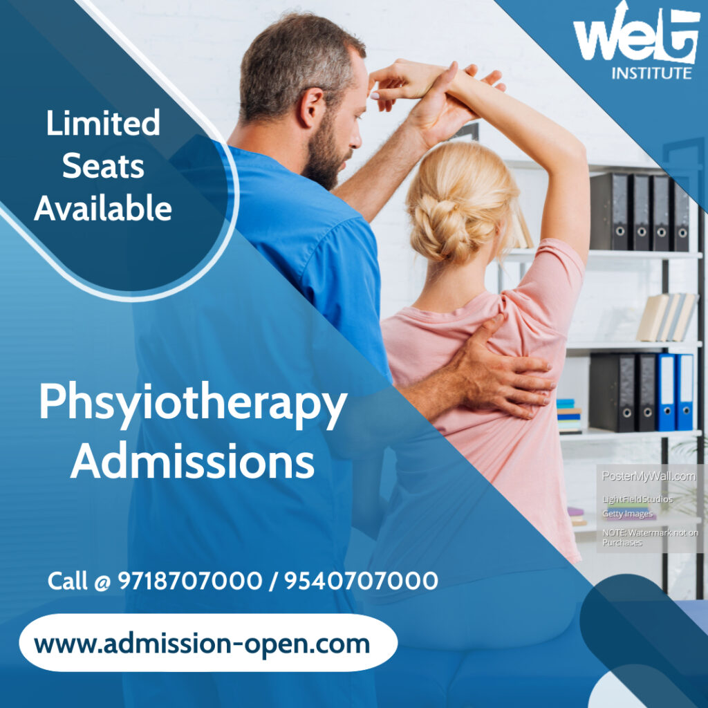 Phsyiotherapy Admission WET Institute