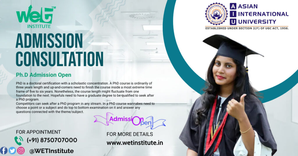 Phd Admission 2022 From AIU